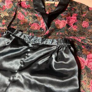 Victoria's Secret Baby Doll PJ Sleepwear Lingerie Two-Piece Set Size L